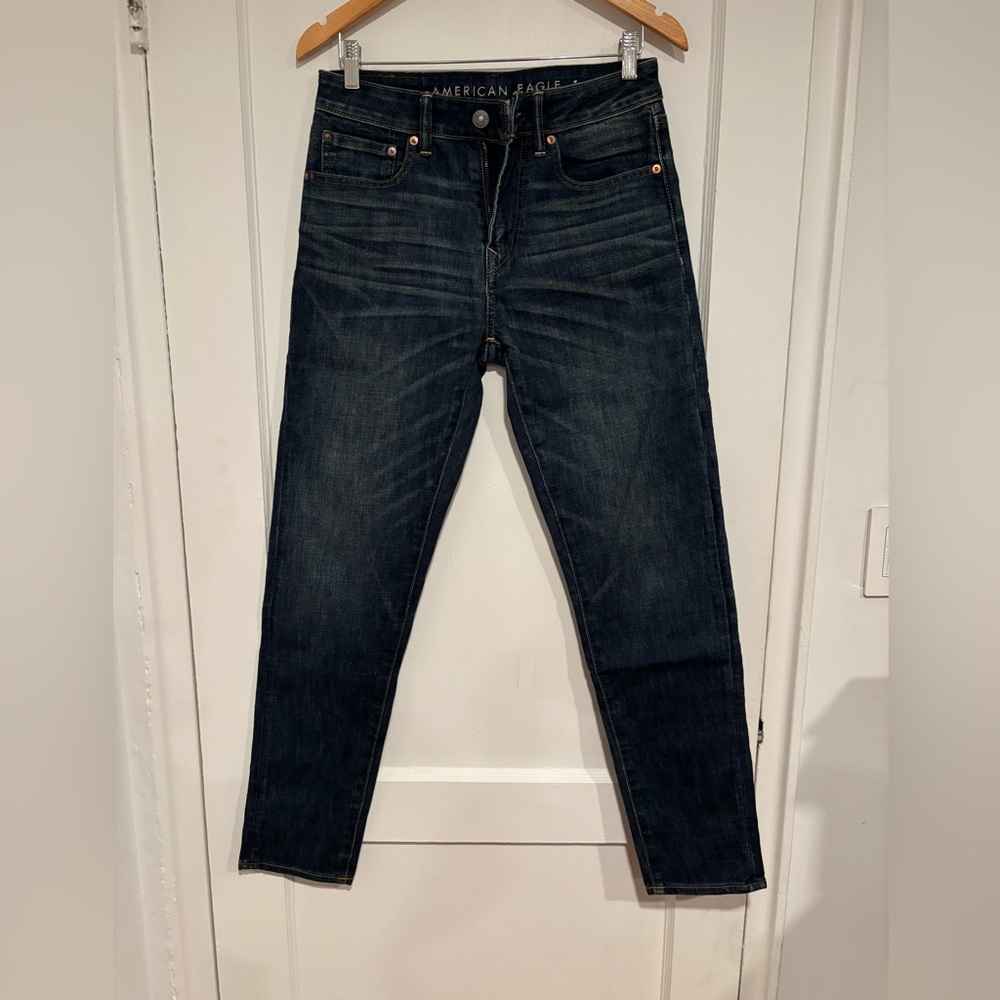 American Eagle Athletic Slim Men's Deep Indigo Jeans 29x32